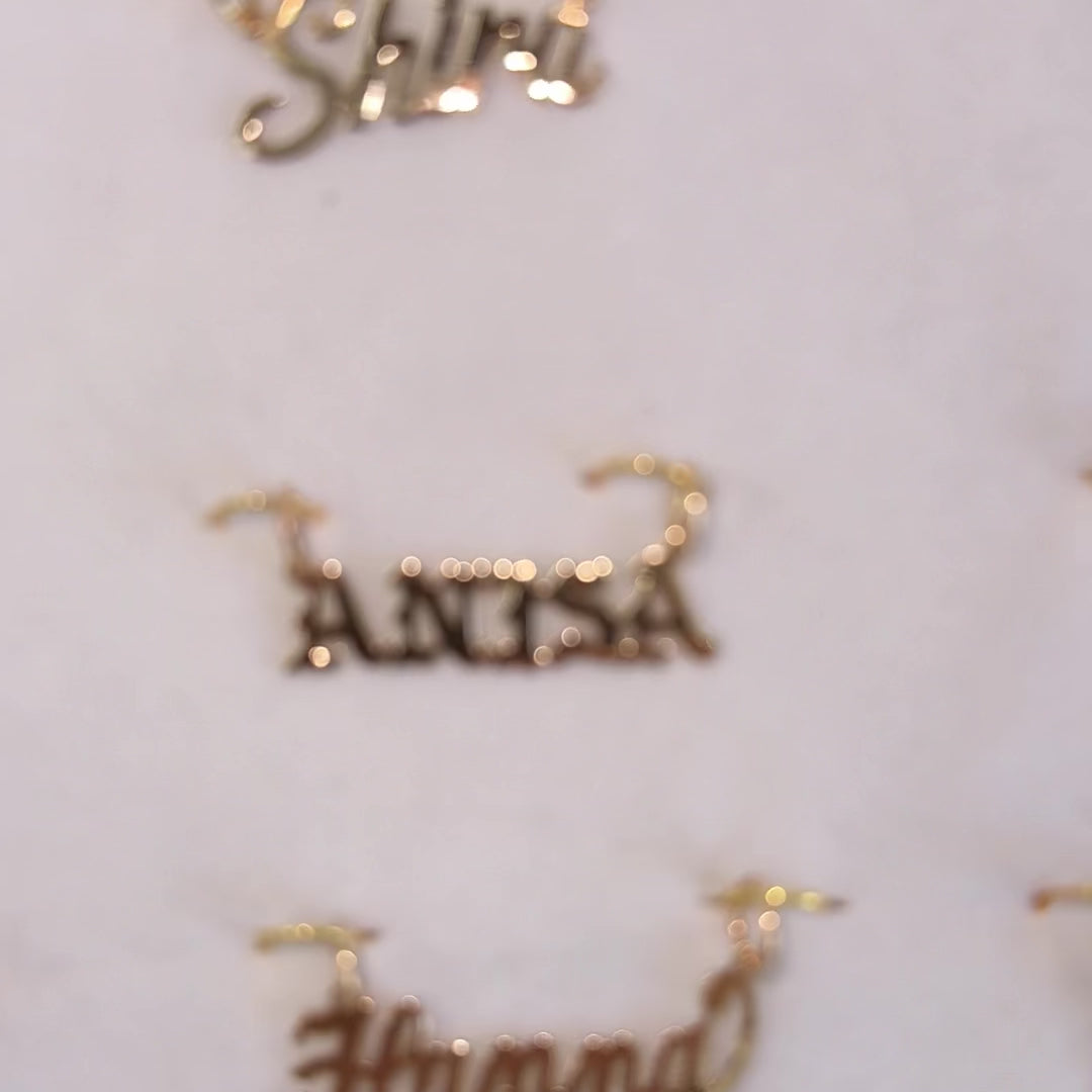 Nameplate Samples